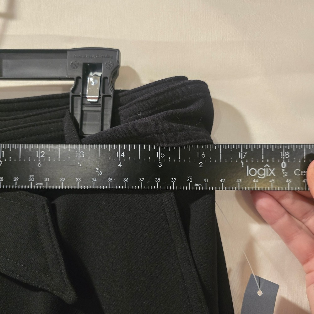The Limited Black Wide Leg Belted Dress Pants Career Office Size 6‎ - Picture 9 of 11